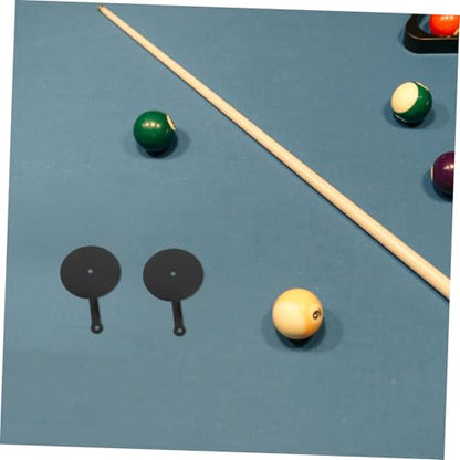 2Pcs Billiard Aim Trainer Tools Pool Table Marker Dots for Skill Improvement Aiming Accuracy Billiards Training Equipment for Beginners Enhance Your Practice Routine