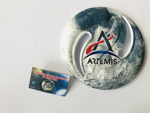Aeromax NASA Artemis Space Saucer Foam Flying Disc 1 Piece - style: NASA Artemis