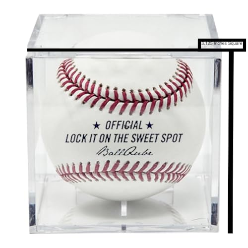 THE ORIGINAL BALLQUBE MLB Unisex-Adult Display Case
