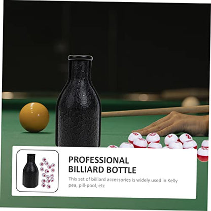 1 Set Dice Bottle Resin Dice Dices Pool Table Balls Tally Peas Red Pool Snooker Billiard Shaker Bottle Pool Shaker Bottle Snooker Accessory Snooker Bottle Dice Cup Billiards