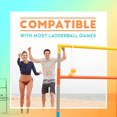 Franklin Sports Replacement Ladderball Bolas - color: Green/Yellow, size: One Size