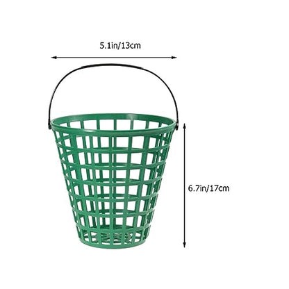 Mipcase Golf Basket Outdoor Storage Ball Baskets Golfs Golf Bag Bucket Golf Game Garage Storage Rack Storage