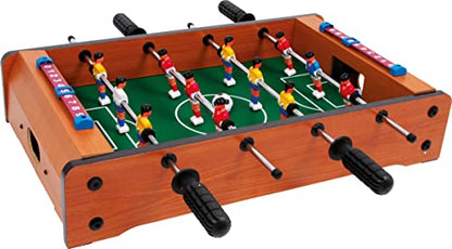 Small Foot 6707 Wooden Table Football - Can Be Placed On Any Table Top - Ideal to Take Away