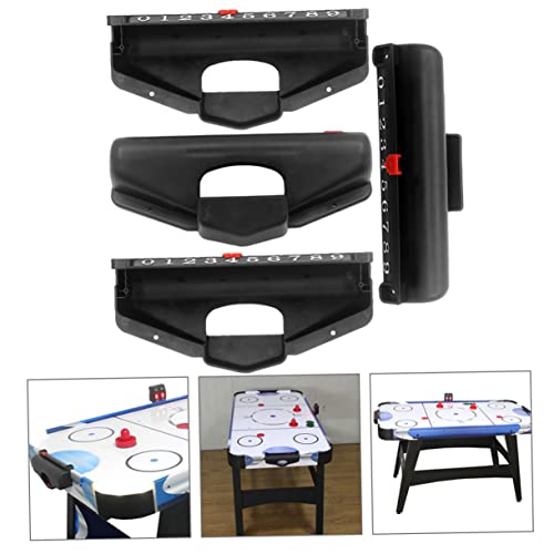 4Pcs Tabletop Hockey Score Keepers with Table Balls Essential Score Counting Units for Air Hockey and Table Games Accurate Scoring Accessories for Family Fun