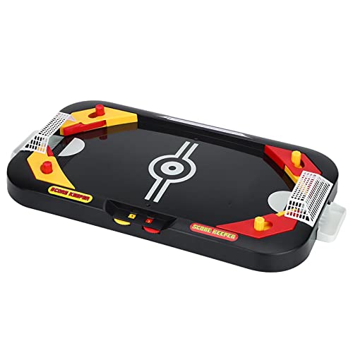 Tabletop Air Hockey Table, 2 in 1 Mini Air Hockey Game Indoor Hockey Game Mini Game Soccer and Table for Indoor Fun Desktop Sports
