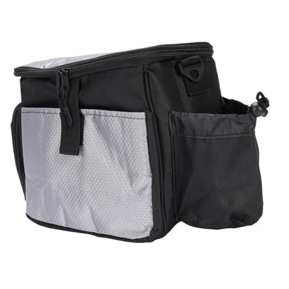 POCREATION Disc Bag, 420D Polyester, Spacious Interior with Adjustable Shoulder Strap for Disc Golf Players