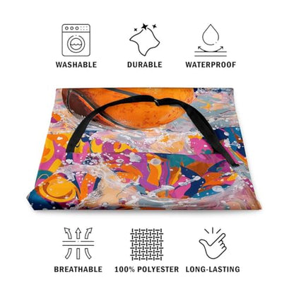 Castle Fairy Basketball Kitchen Apron - color: Graffiti Basketball