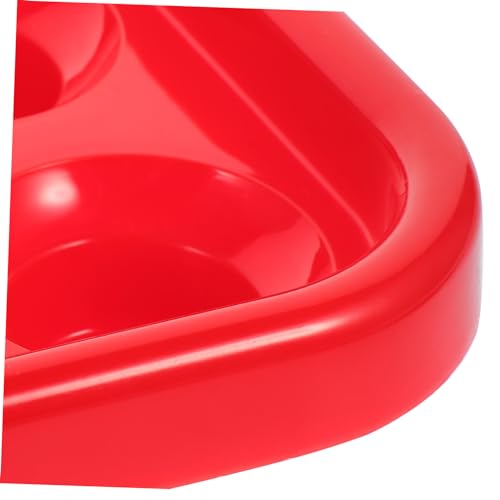 POPETPOP Billiard Storage Tray Pool Billiard Accessories Balls Snooker Pool Ball Holders Billiard Ball Holder - color: Red