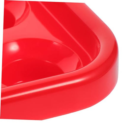 POPETPOP Billiard Storage Tray Pool Billiard Accessories Balls Snooker Pool Ball Holders Billiard Ball Holder - color: Red
