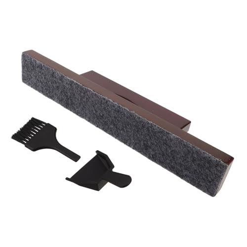 Shuffleboard Table and Ergonomic Portable Design Broom and Dustpan Set with Gentle Non-Scratch Bristles Solid Wood and Sturdy Plastic Construction for Convenient Shuffleboard