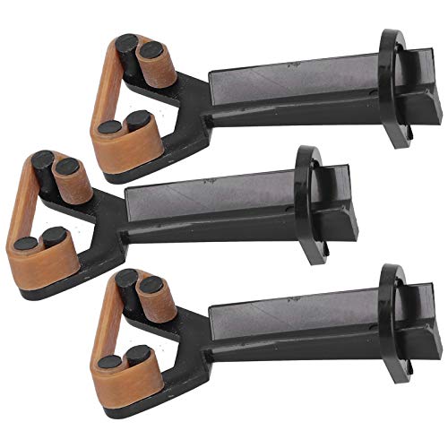 VGEBY Billiard Cue Tip Clamp,Cue Tip Snooker Billiard Pool Cue Tip Clamp Elastic Rubber Fastener Repair Tool(3 Sets/Sale)