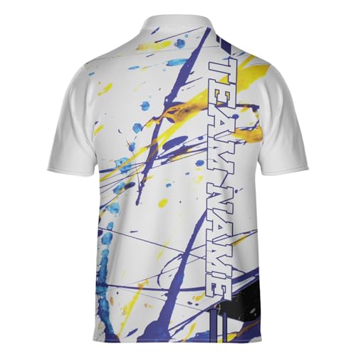 Personalized Custom Jersey for Men, Uniform Shirt for Bowling Team Gift - color: D10
