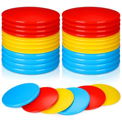 WinnerWhy 24 Pack Disc Golf Set, Disc Golf Starter Set for Beginners with Putter,mid-Range and Driver for Outdoor and Backyard,Comfortable Plastic, DIY Your Discs