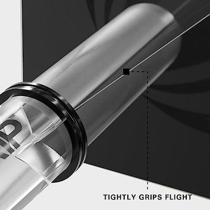 Target Darts 5 x Sets of Pro Grip Shaft - 15 in Total - color: Clear, size: Medium