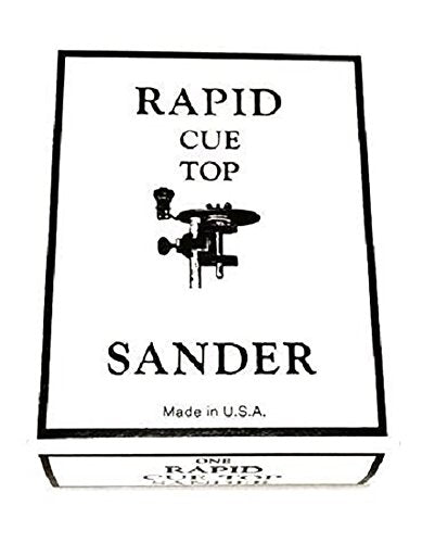 Tweeten Rapid Cue Top Sander Repair Billiard Pool Stick Tip