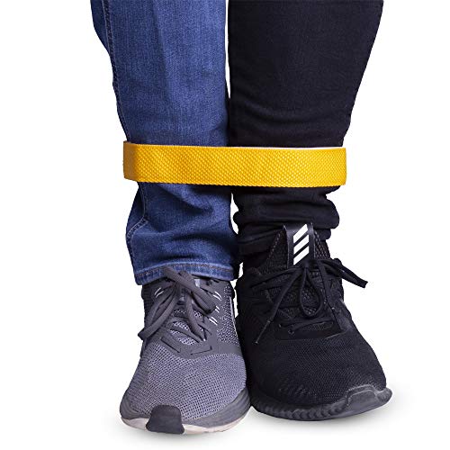 Three-Legged Race Team Relay Ties, 6-pack | Six Colorful Nylon Bands for Three-Leg Outdoor Games, Field Days, Gym Class, School Events, Birthday Parties, & Competitions | Classic Family Fun Activity
