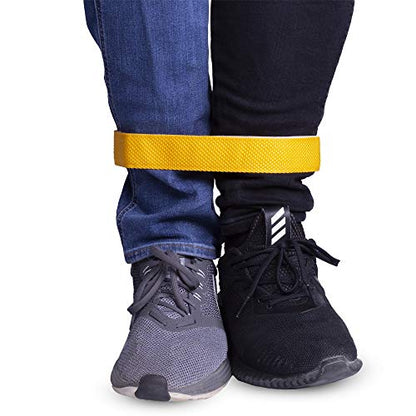 Three-Legged Race Team Relay Ties, 6-pack | Six Colorful Nylon Bands for Three-Leg Outdoor Games, Field Days, Gym Class, School Events, Birthday Parties, & Competitions | Classic Family Fun Activity