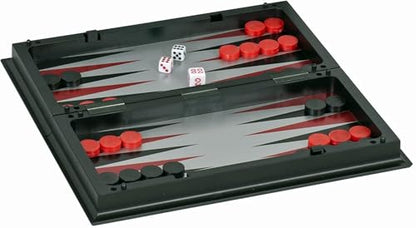 WE Games 3-in-1 Travel Board Games Set - Magnetic Chess, Checkers, and Backgammon, All Travel Size, Perfect Car Game, 9.75 in. - size: 9.75 Inches