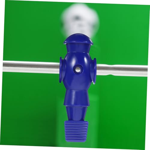 6pcs Foosball Players Replacement for Tabletop Football Machine Resin Football Figures with Smooth Surface Compatible with Standard Rods Team Accessories