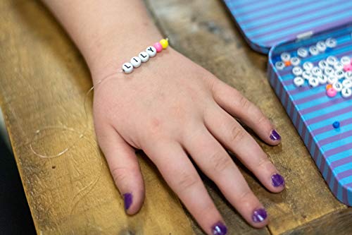 TS Shure by Bendon Friendship Bracelet Mini Craft Activity Tin with 190 Beads and Elastic Cord 51243 - style: Friendship Bracelet Craft Tin