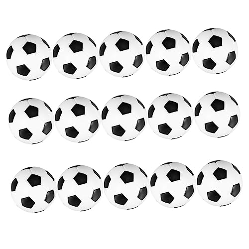 15pcs Mini Tabletop Soccer Game Balls Replacement Foosball Balls for Boys and Girls Toys