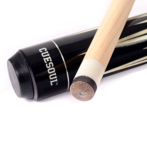 CUESOUL 19oz Pool Cue Sticks with Hard Pool Cue Case - color: E202-E203