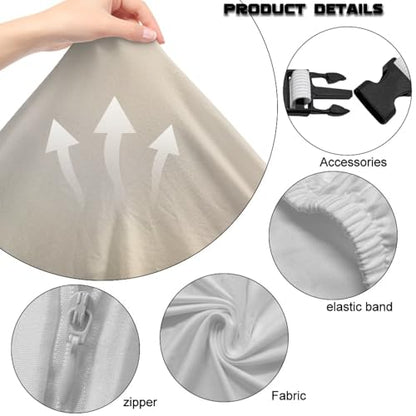Suobstales Cardinal Cherry Blossom Pattern Gaming Chair Covers Waterproof Cat Scratch Proof Stretch Game Chair Cover with Armrest Anti-Scratch Protection for Ergonomic Gaming Rotating Desk Chair - color: Cardinal Cherry Blossom