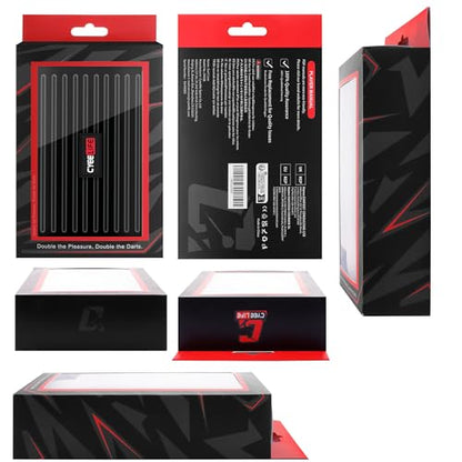 CyeeLife Pro Steel Tip Darts Set – 20g Brass Darts Gift Set with Dart Case | Includes 6 Aluminum Shafts, 12 Flights, 20 O-Rings, 2 Protectors, Sharpener & Tools for Beginners or Professionals