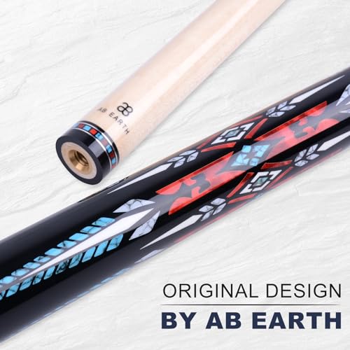 36”/42”/48” Canadian Maple Billiard Short Pool Cues for Tight Places - size: 42"