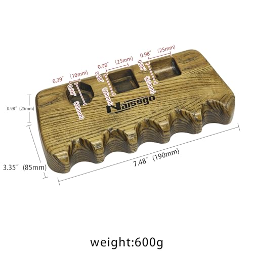 Cue Rest Cue Stick Holder Pool Cue Holder - style: Wood-5 Holes