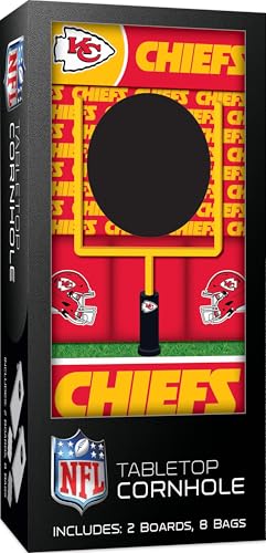 MasterPieces Officially Licensed NFL Tabletop Cornhole for Adults - style: Kansas City Chiefs