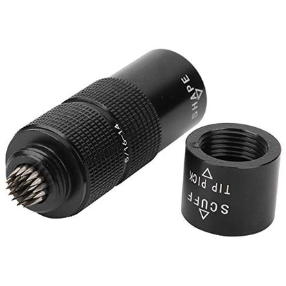 Aluminum All-in-1 Pool Cue Tip Repair Kit with Scuffer & Tapper - 5/16 Joint Accessories