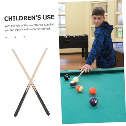 Yardwe Smooth Mini Billiards Stick Set Shorty Pool for Boys and Girls and Adults
