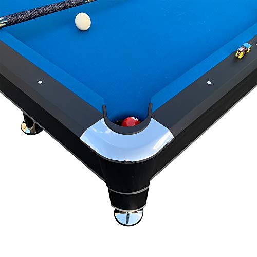 RACK Orion 8-Foot Tournament Billiard/Pool Table (Blue) – Professional Competition Game Table