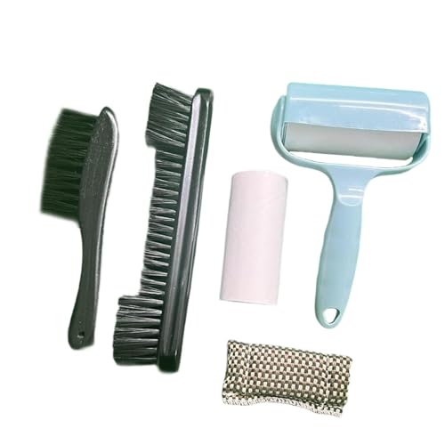 Pool Table Maintenance Brush Set for Snooker Surface Cleaning - color: Black