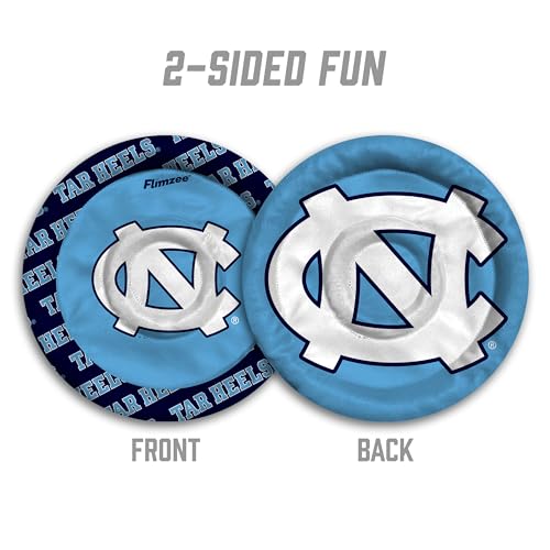 YouTheFan NCAA North Carolina Tar Heels Flimzee Bean-Bag Flying Disc - style: North Carolina Tar Heels