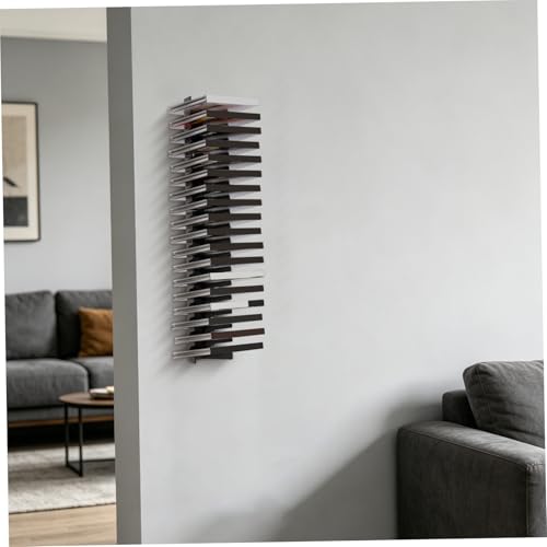 4pcs Video Game Case Wall Mount - Space Saving Disc Holder - Heavy Duty Steel Rack - Gaming Accessories Storage for Bedroom Console Areas Decor