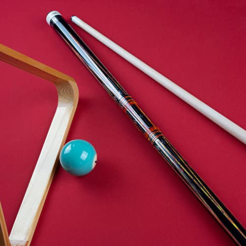 Billmart Pool Cue Stick, Low Deflection Shaft Billiard Cue Sticks with Hard Case, Pool Table Sticks Queue, 19-21 oz Pool Que - color: Silver, size: 21 oz