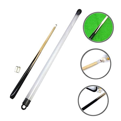 Mipcase Pool Cue Extension for Boys and Girls Short Pool Cue and Girls Billiard Stick