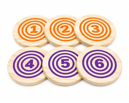 Rollors Backyard Game Expansion Pack (Orange and Purple Discs Only)