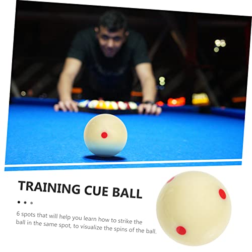 Regulation Billiard Cue Ball Dots for Training Design for Skill Improvement for Game Rooms and Billiard Practice
