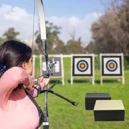SPG Archery Target for Backyard Adult - EVA Foam Big Archery Target for Bows up to 50 Lbs, Durable Bow and Arrow Target for Backyard Shooting Practice with Arrow Puller