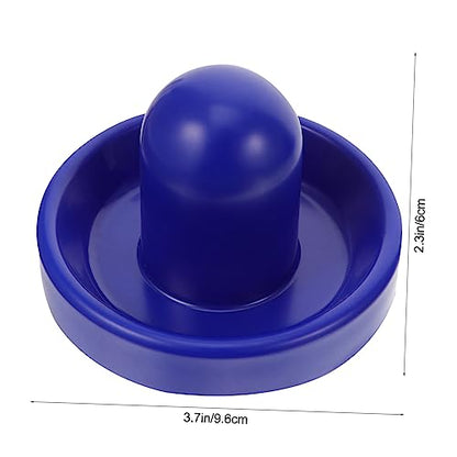 Toyvian Air Hockey Pusher and Puck Set 76mm Replacement Accessories for Game Tables Sturdy Plastic Suitable for Boys and Girls and Adults