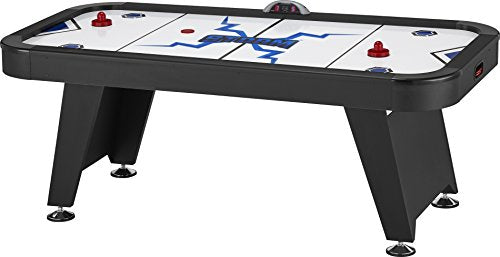 Fat Cat Storm 7 Foot Air Hockey Table for Adults with 80 CFM Motor, LED Electronic Scorer, Hockey Table with Pucks and Paddles Included