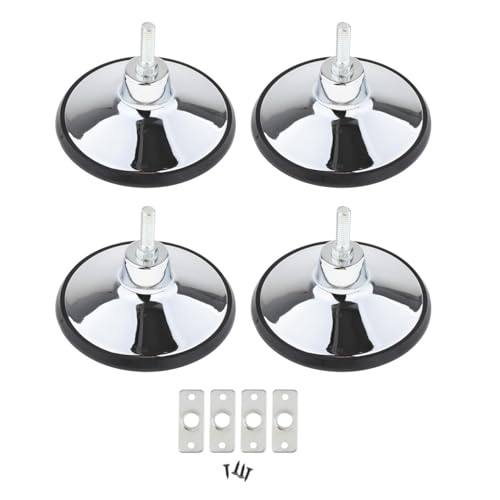DYNWAVE 4Pcs Billiard Pool Table Leg Levelers Enhanced Stability Leveling Feets Adjustable Pad Protector for Pingpong Table