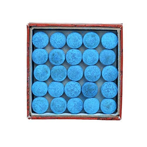 50pcs/lot 9mm/10mm/11mm/12mm/13mm Blue Billiard Pool Cue Tips Hardness in M Billiard Snooker Cue Stick Tip Billiard Accessories Master Tip For Black Ball Club (blue, 13mm) - size: 13mm