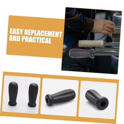 HANABASS 2Pcs Plastic Foosball Table Handle Grips for Easy Replacement Foosball Rod End Caps Sturdy Soccer Table Parts for and Recreational Centers