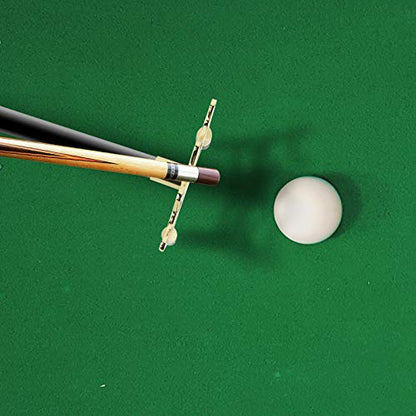 Cosmos Brass Coated Metal Bridge Head Billiard Pool Cue Bridge Head Accessory Snooker Cue Rests