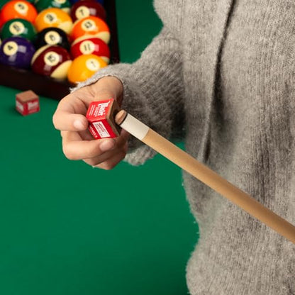 Master Billiard/Pool Cue Chalk Box, 12 Cubes - color: Brown