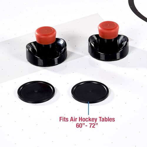 MD Sports Air Hockey Table with Arcade Electronic Scorer, Perfect for Family Game Rooms - style: Medium Table Puck Set